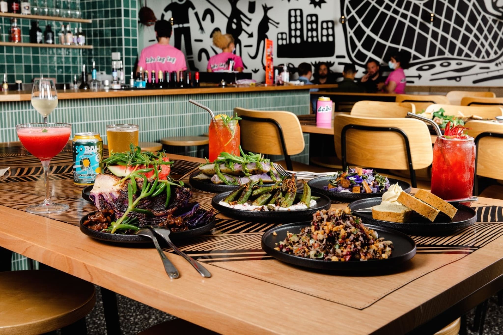 A big Big Esso spread at Mabu Mabu